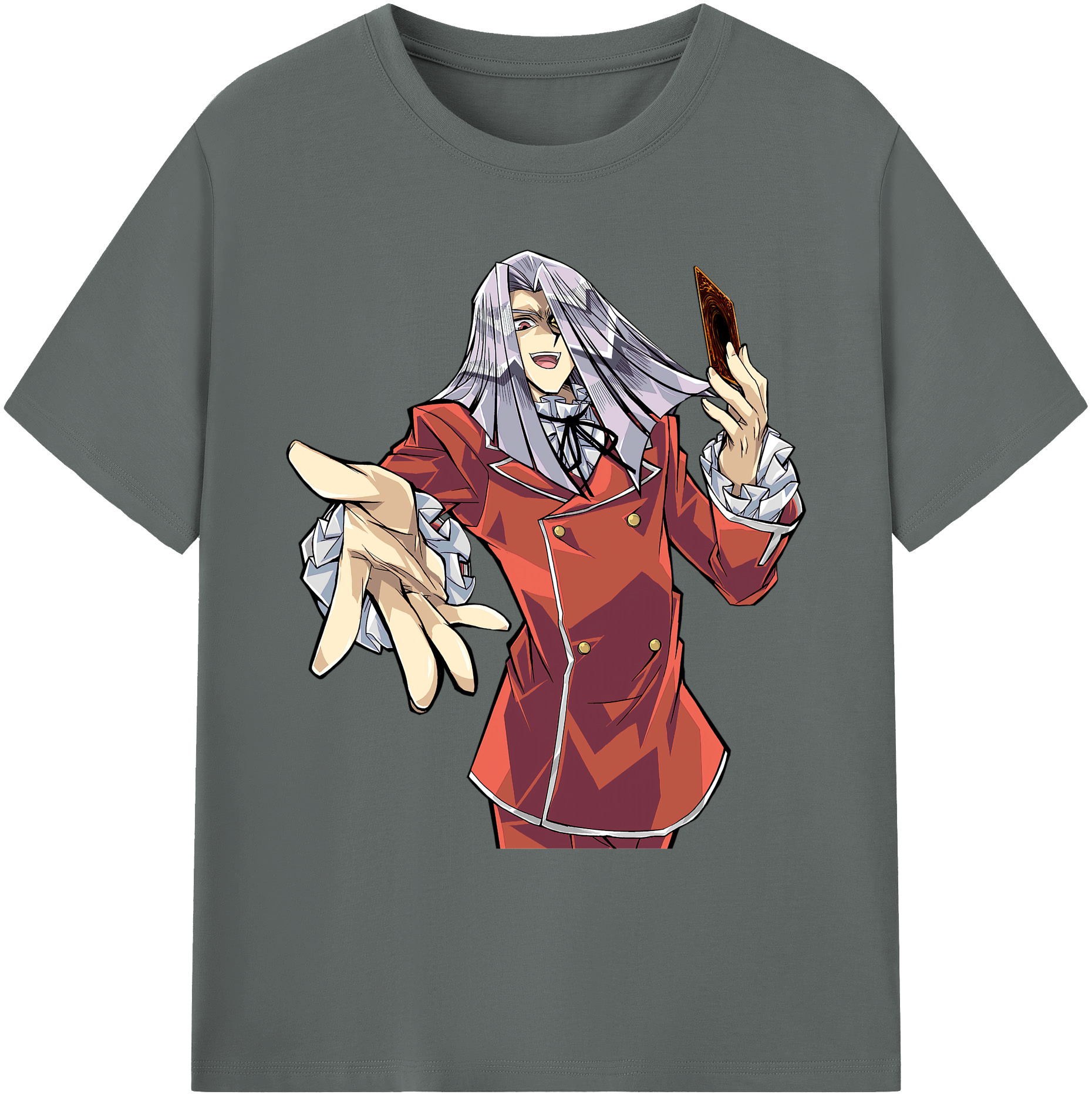 （画像用） 遊☆戯☆王 Yu-Gi-Oh! 綿100％ メンズ半袖Tシャツ｜肌触りやわらか＆通気性